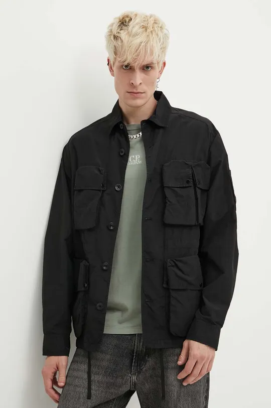 black C.P. Company jacket Flatt Nylon Utility Men’s