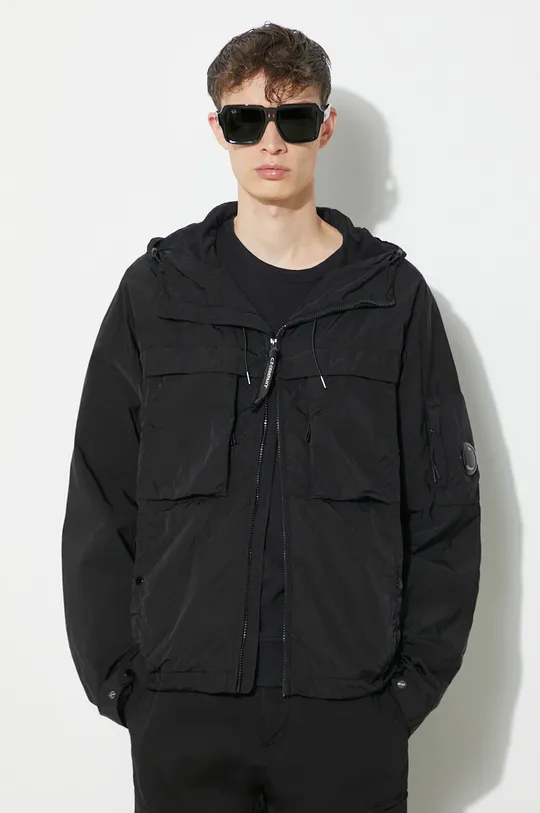 чорний Куртка C.P. Company Chrome-R Hooded Чоловічий