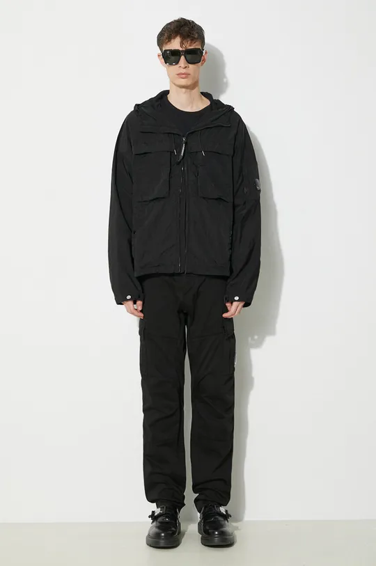 Куртка C.P. Company Chrome-R Hooded чорний