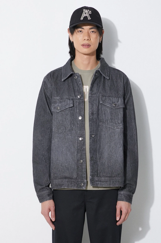 black Wood Wood denim jacket Ivan Denim