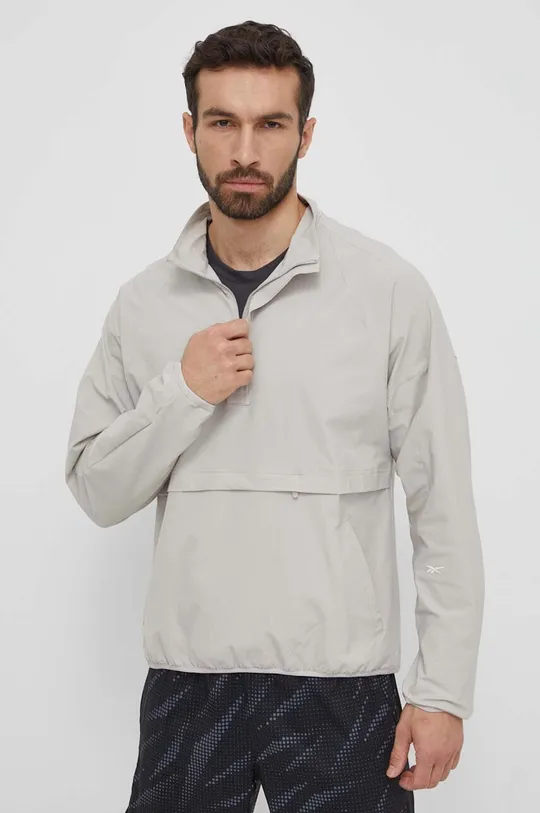 серый Куртка для тренировок Reebok Active Collective Skystretch Мужской