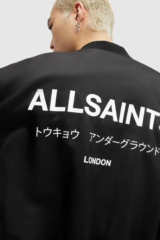 Μπουφάν bomber AllSaints UNDERGROUND BOMBER Κύριο υλικό: 100% Ανακυκλωμένο πολυαμίδιο Φόδρα: 100% Ανακυκλωμένο πολυαμίδιο