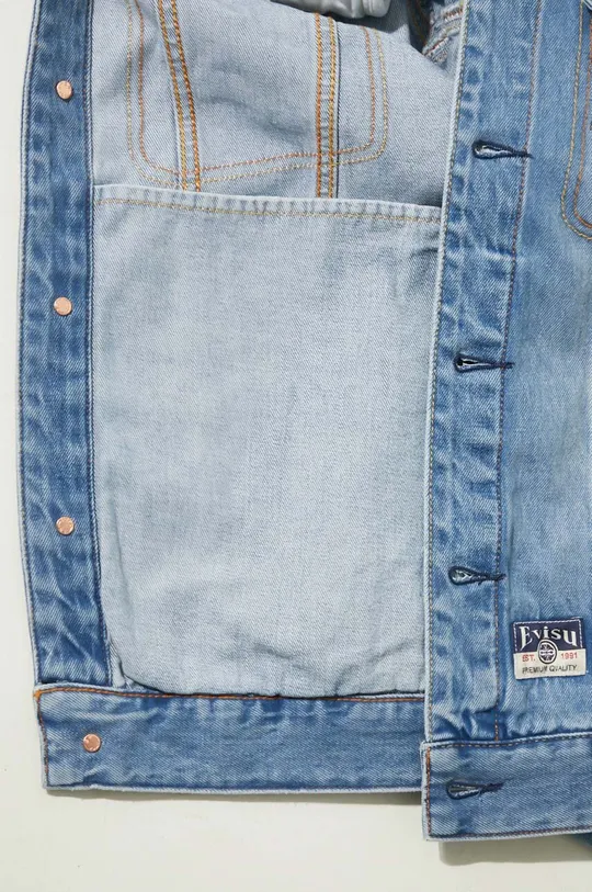 Evisu giacca di jeans Hanafuda Daruma Daicock
