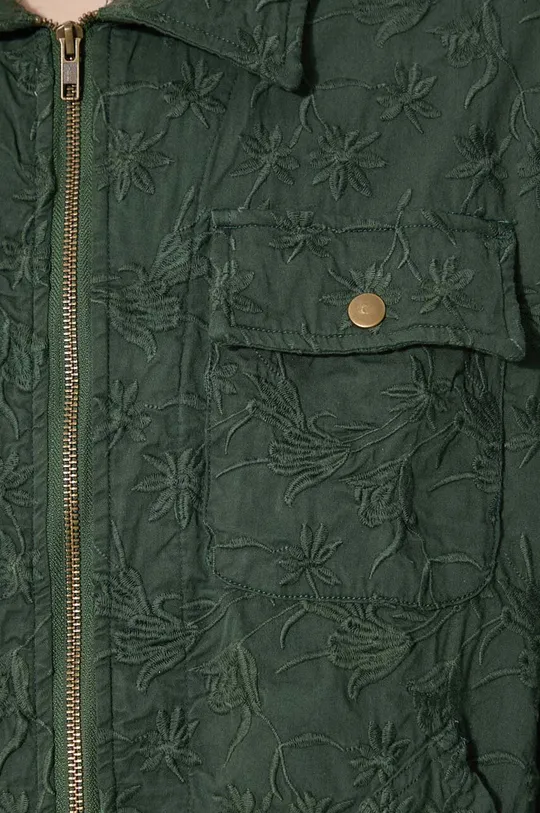 Хлопковая куртка Corridor Floral Embroidered Zip Jacket