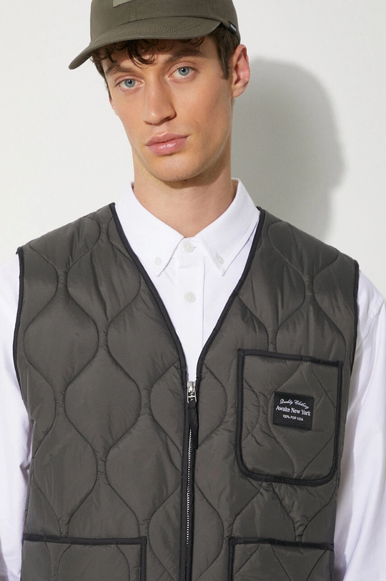 Αμάνικο μπουφάν Awake NY Quilted Vest SP24.OT003 γκρί