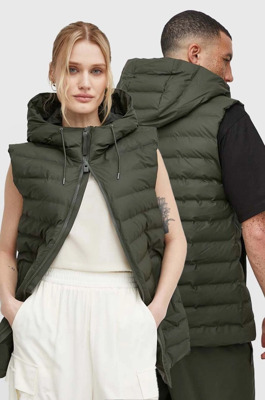 зелений Безрукавка Rains 15840 Vests Unisex