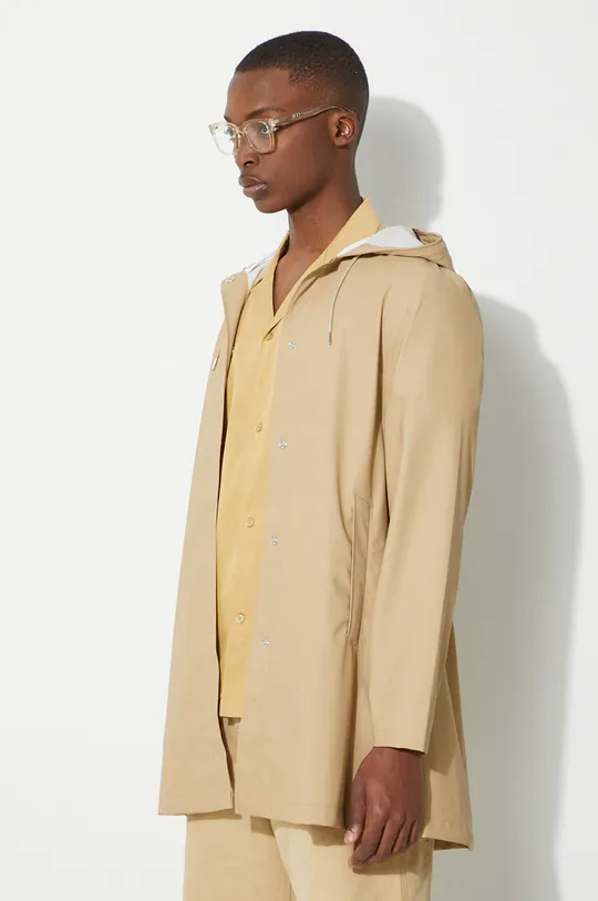 beige Rains giacca