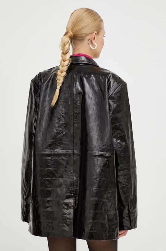 Кожаный пиджак Gestuz Основной материал: 100% Кожа ягненка Подкладка: 100% Полиэстер