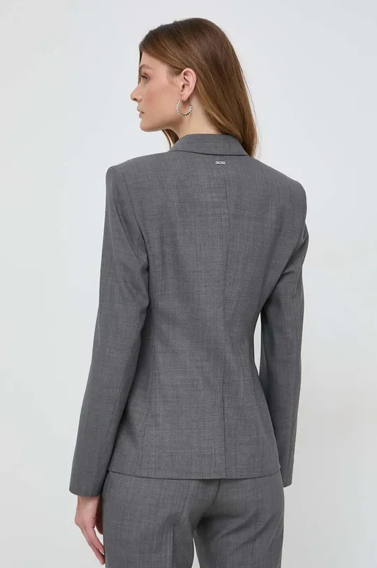 Шерстяной пиджак BOSS Основной материал: 100% Новая шерсть Подкладка: 64% Вискоза, 36% Полиэстер