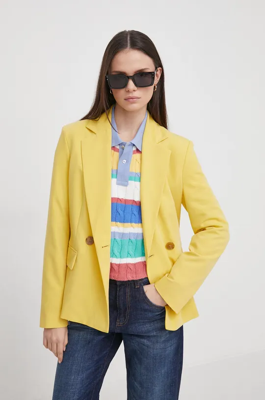 Sisley giacca giallo
