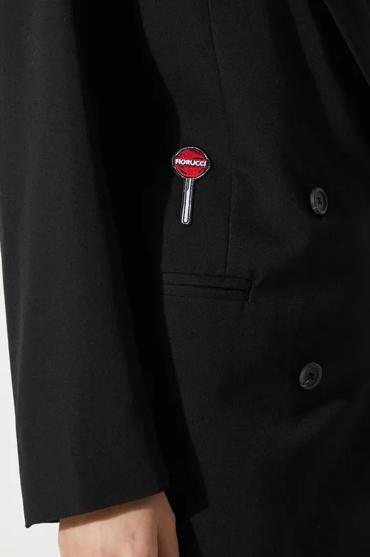 Fiorucci wool jacket Black Double Breasted