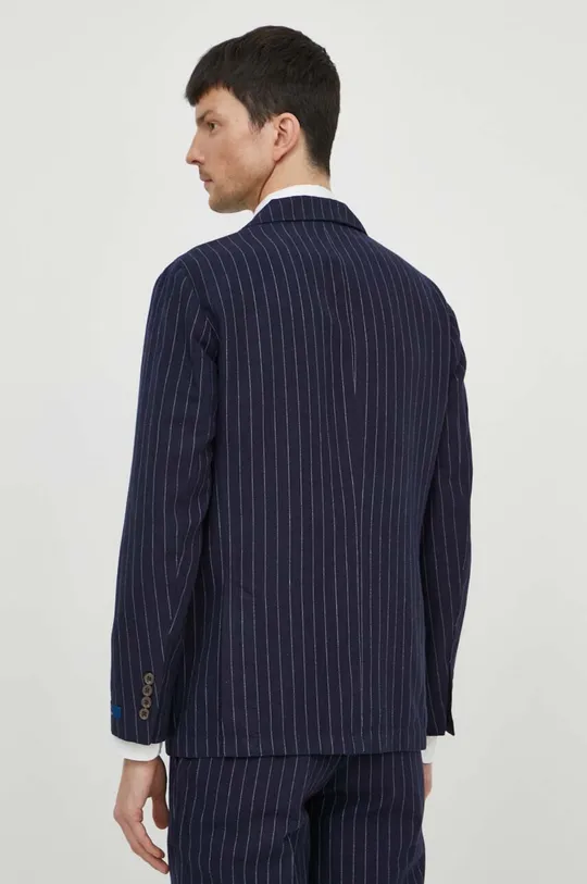 Пиджак с примесью льна Polo Ralph Lauren Основной материал: 60% Хлопок, 40% Лен Подкладка рукавов: 55% Полиэстер, 45% Вискоза