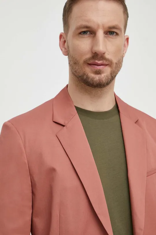 розовый Хлопковый пиджак Sisley