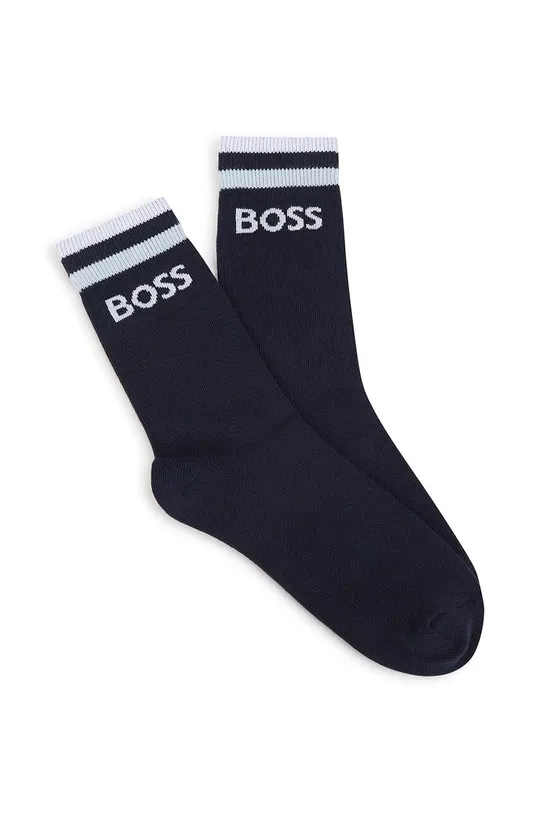 Παιδικές κάλτσες BOSS 2-pack σκούρο μπλε