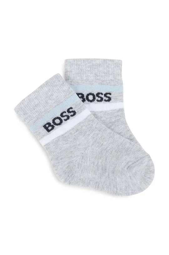 BOSS skarpetki dziecięce 3-pack 60 % Bawełna, 33 % Poliamid, 4 % Elastodien, 3 % Elastan