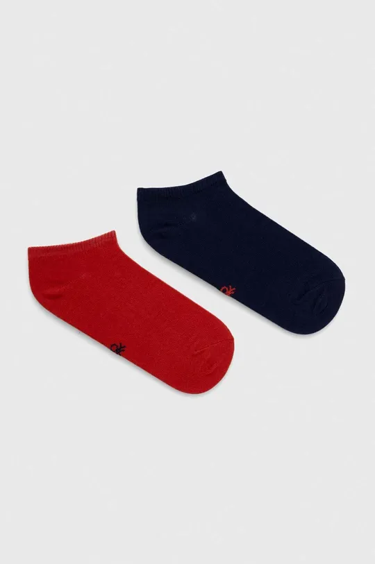Detské ponožky United Colors of Benetton 4-pak 80 % Bavlna, 18 % Polyamid, 2 % Elastan