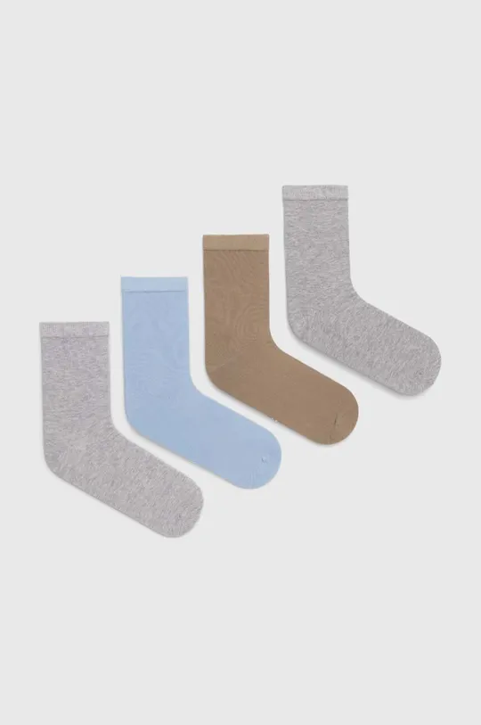 sivá Detské ponožky United Colors of Benetton 4-pak Chlapčenský