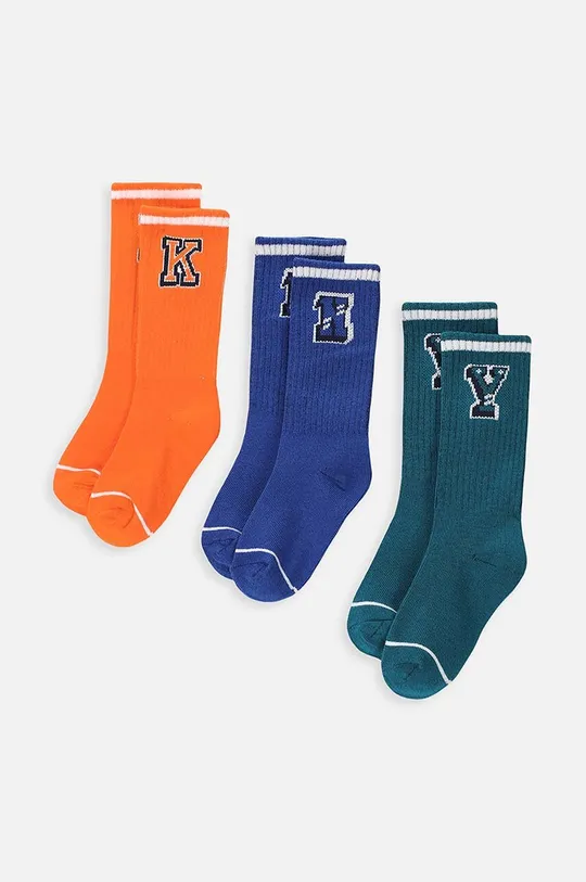 барвистий Дитячі шкарпетки Coccodrillo 3-pack Для хлопчиків
