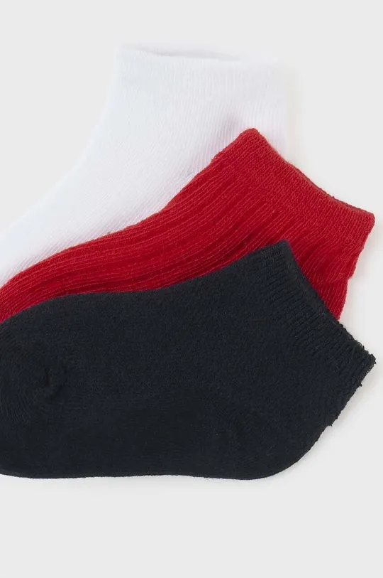 Detské ponožky Mayoral 3-pak červená