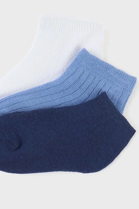 Detské ponožky Mayoral 3-pak modrá