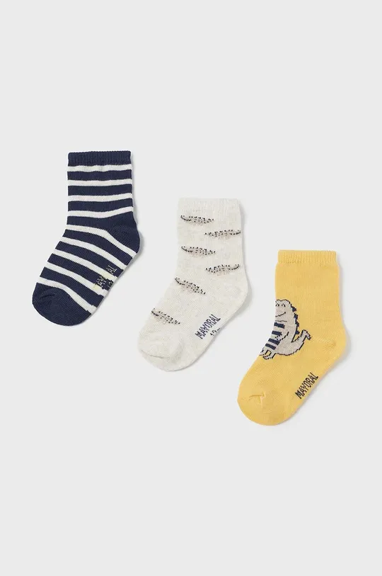 жовтий Шкарпетки для немовлят Mayoral 3-pack Для хлопчиків
