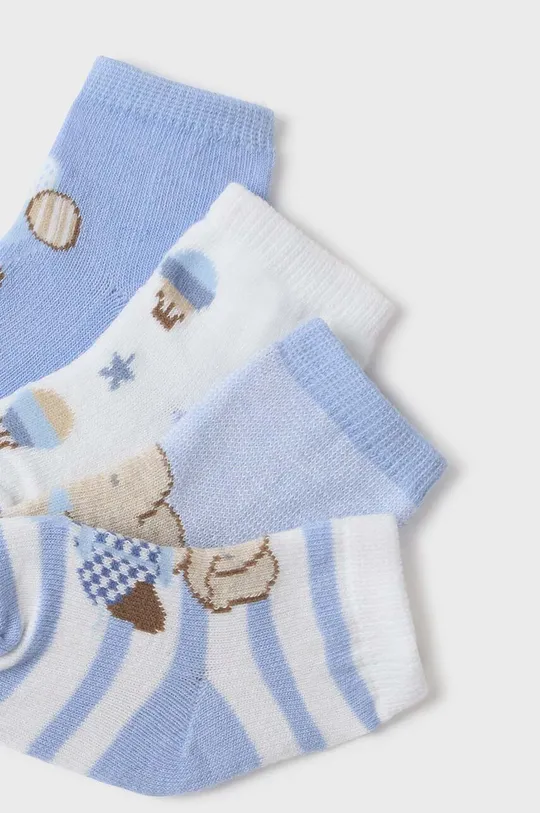 Ponožky pre bábätká Mayoral Newborn 4-pak modrá