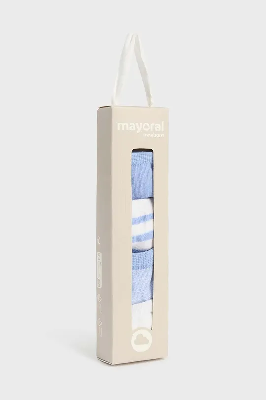 Ponožky pre bábätká Mayoral Newborn 4-pak 65 % Bavlna, 32 % Polyamid, 3 % Elastan