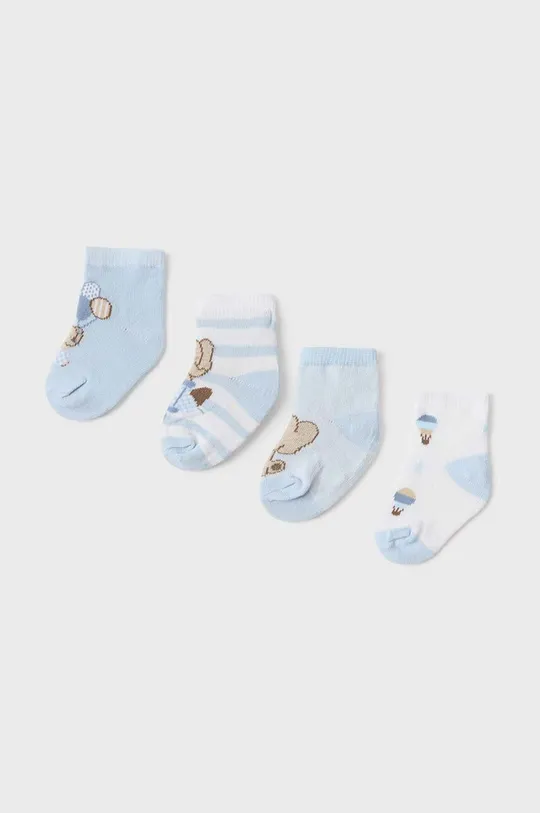 blu Mayoral Newborn calzini neonato/a pacco da 4 Ragazzi