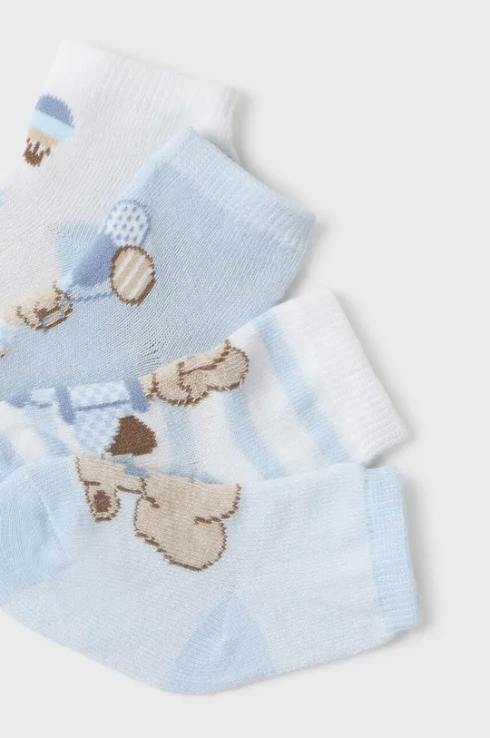 Ponožky pre bábätká Mayoral Newborn 4-pak modrá