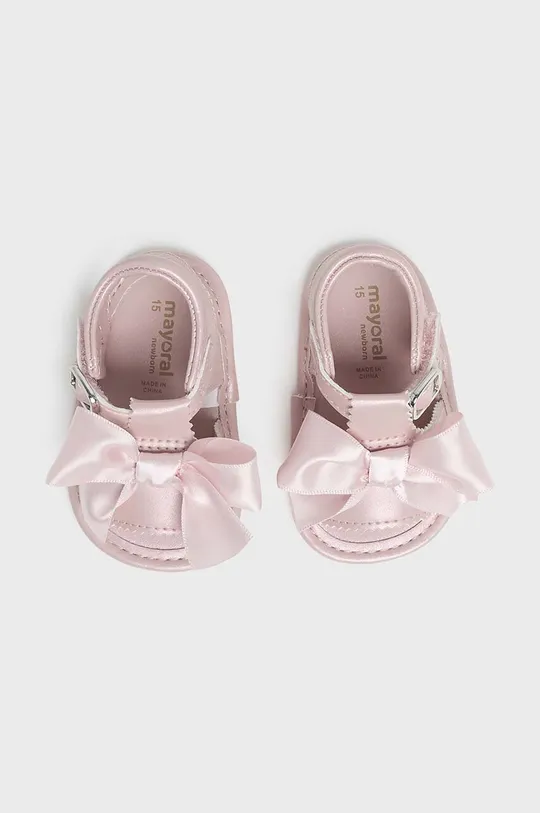 Mayoral Newborn buty niemowlęce beżowy