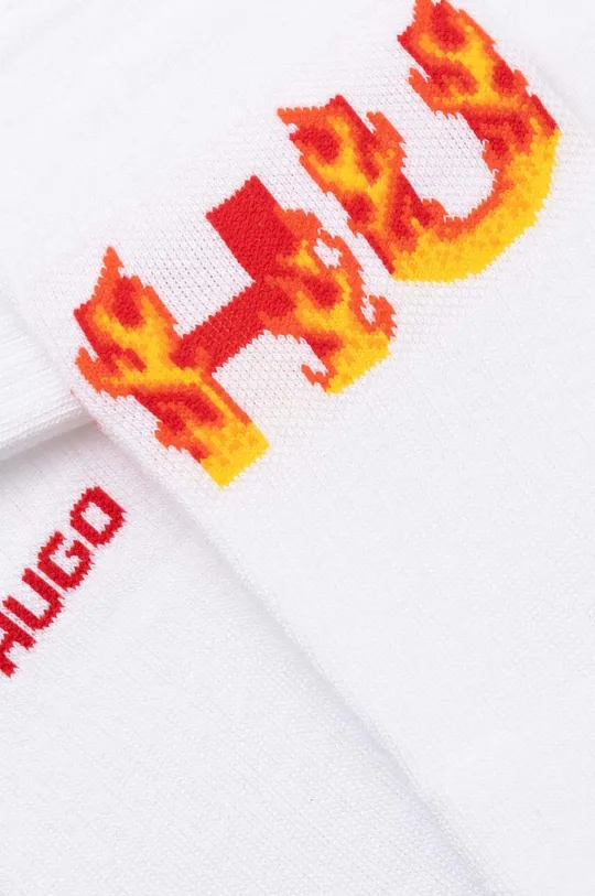 Κάλτσες HUGO 3-pack λευκό