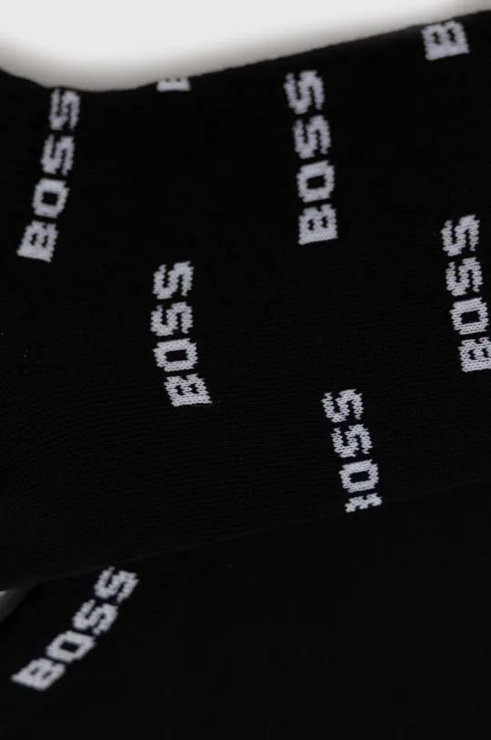 Nogavice BOSS 2-pack črna
