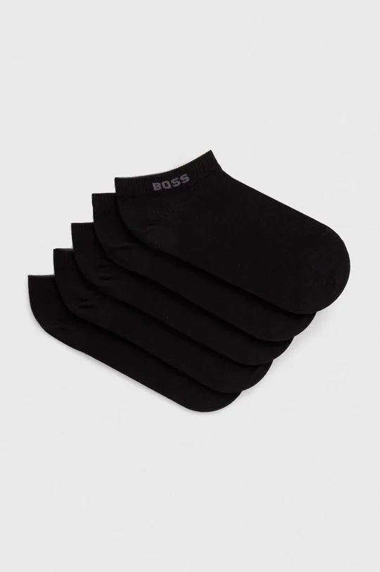 crna Čarape BOSS 5-pack Ženski