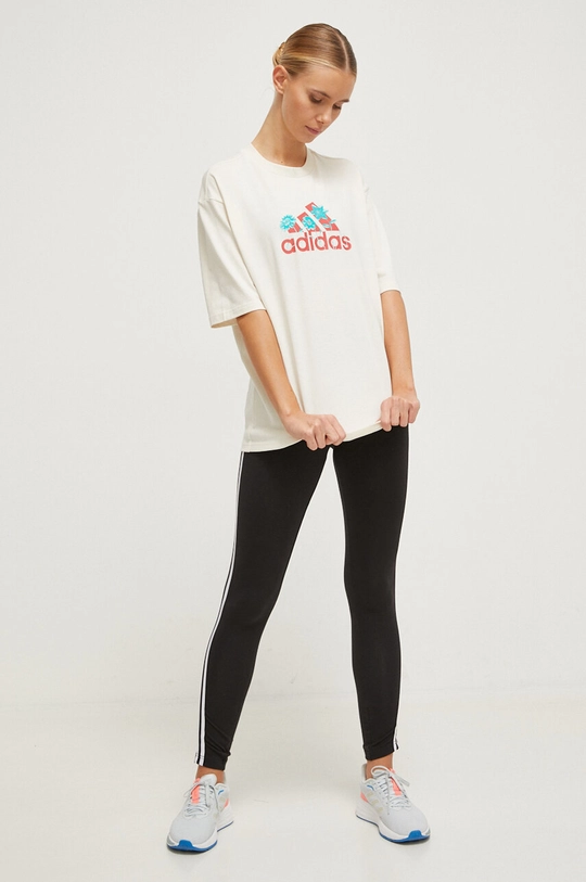 Леггинсы adidas чёрный