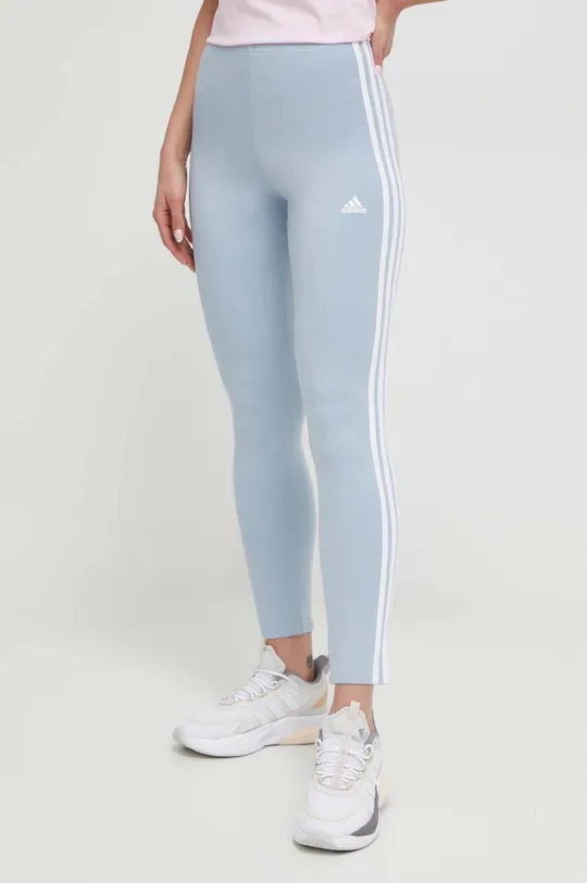 niebieski adidas legginsy Damski