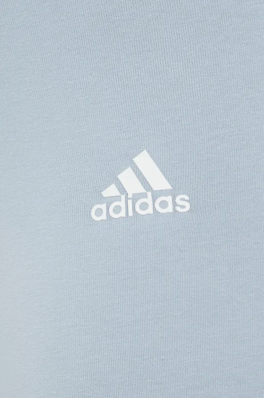 голубой Леггинсы adidas
