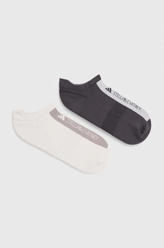 сірий Шкарпетки adidas by Stella McCartney 2-pack Жіночий