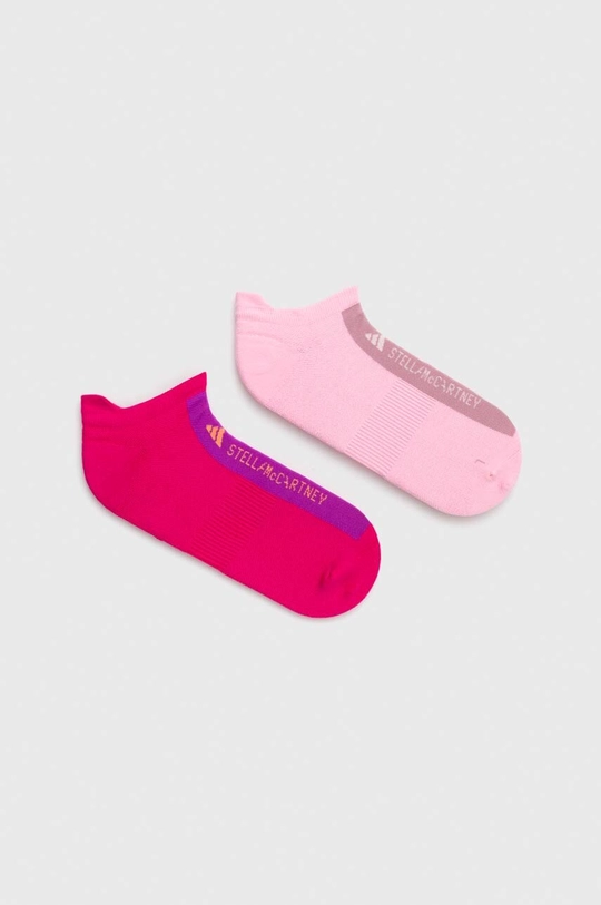 ροζ Κάλτσες adidas by Stella McCartney 2-pack Γυναικεία