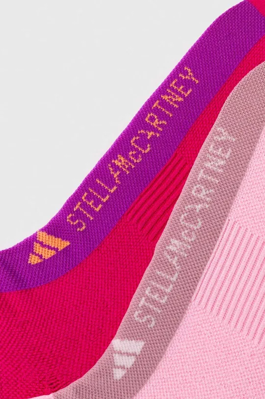Čarape adidas by Stella McCartney 2-pack roza