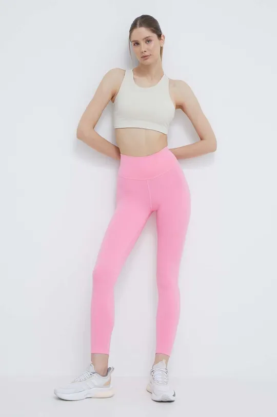 adidas Performance edzős legging All Me rózsaszín