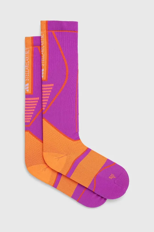 фіолетовий Шкарпетки adidas by Stella McCartney Жіночий