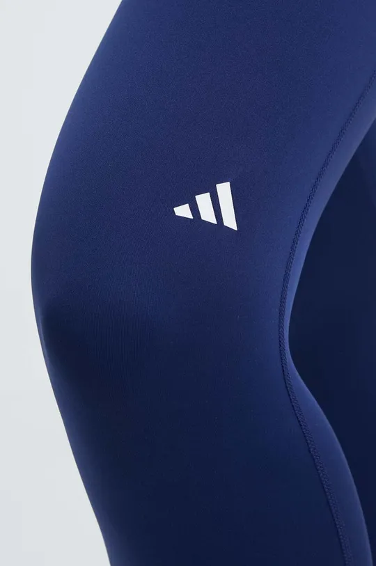 granatowy adidas Performance legginsy do biegania DailyRun