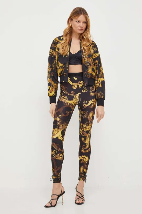 Versace Jeans Couture legginsy czarny