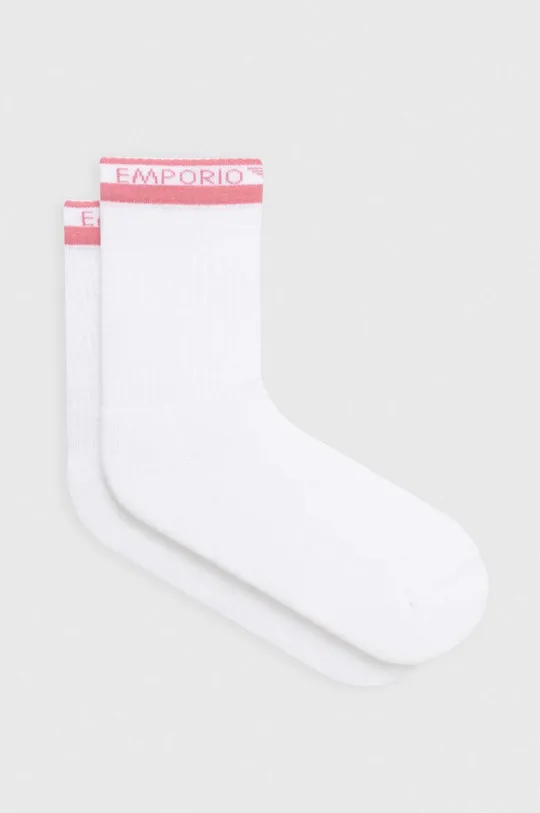 biela Ponožky Emporio Armani Underwear 2-pak Dámsky