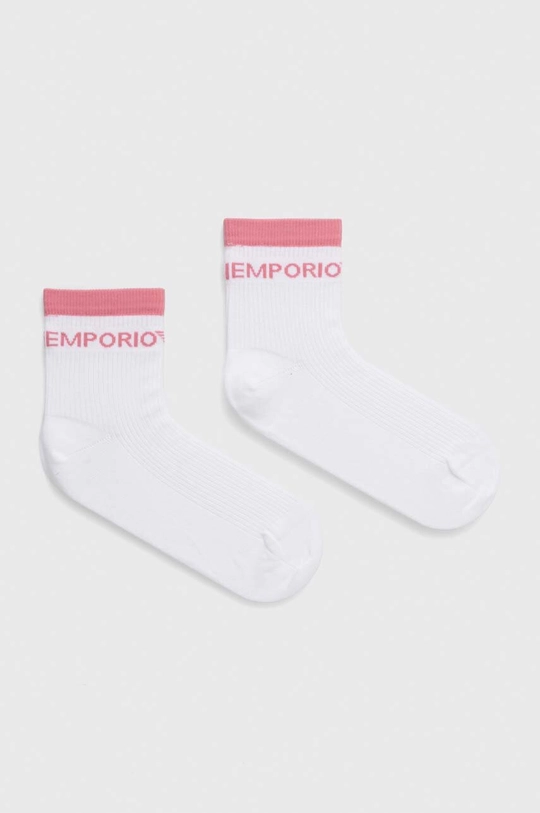 bijela Čarape Emporio Armani Underwear 2-pack Ženski