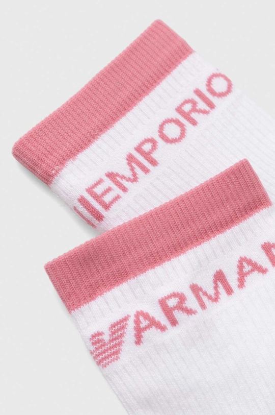 Κάλτσες Emporio Armani Underwear 2-pack λευκό