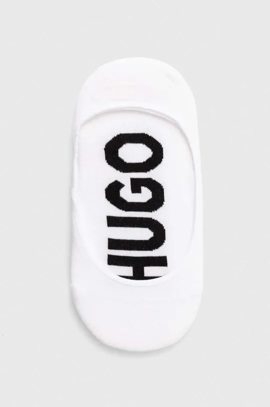bela Nogavice HUGO 2-pack Ženski