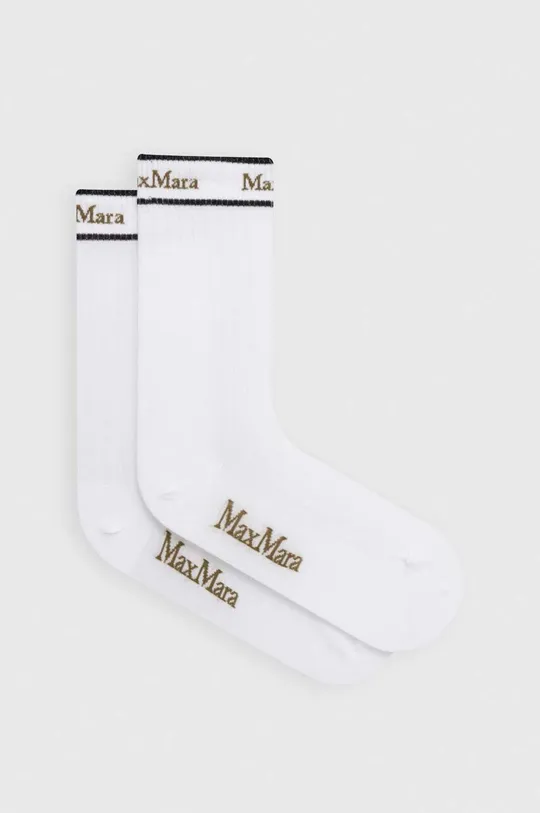 λευκό Κάλτσες Max Mara Leisure Γυναικεία