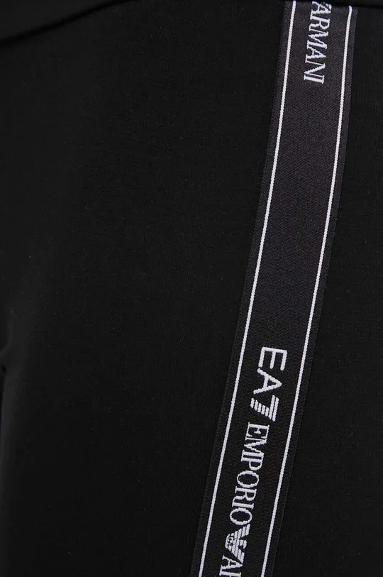 чёрный Леггинсы EA7 Emporio Armani