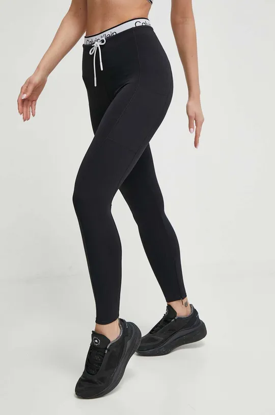 Calvin Klein Performance legginsy treningowe czarny